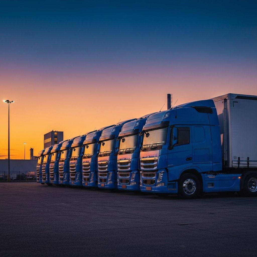 Flotilla de tractocamiones